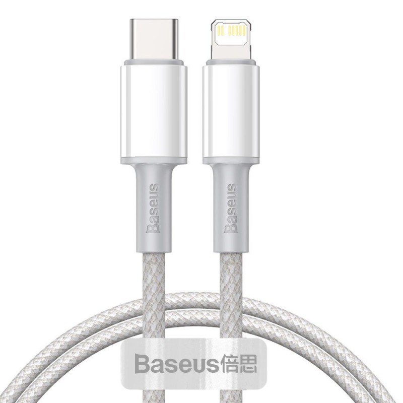 Καλώδιο Data Baseus Series CATLGD-A02 Type-C to Lightning 200cm White (PD20W)