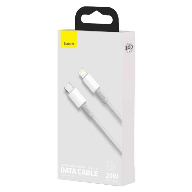 Καλώδιο Data Baseus Series CATLGD-A02 Type-C to Lightning 200cm White (PD20W)