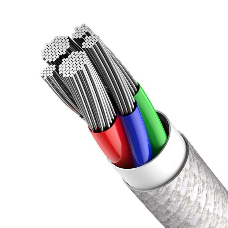 Καλώδιο Data Baseus Series CATLGD-A02 Type-C to Lightning 200cm White (PD20W)