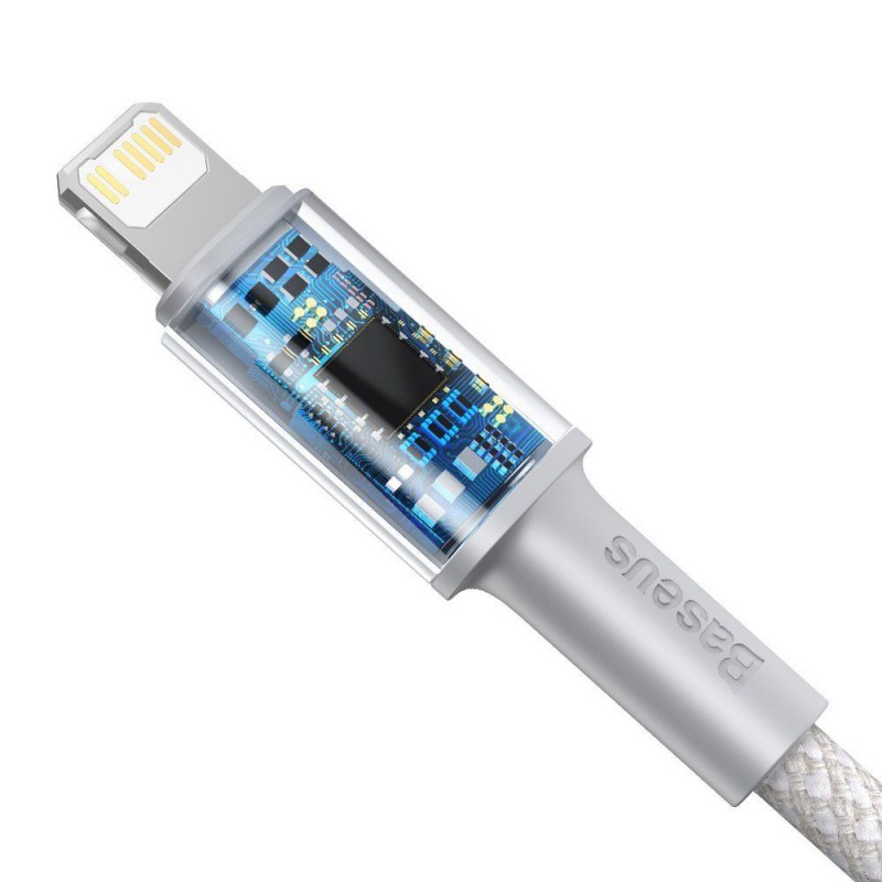 Καλώδιο Data Baseus Series CATLGD-A02 Type-C to Lightning 200cm White (PD20W)