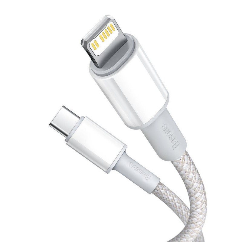 Καλώδιο Data Baseus Series CATLGD-A02 Type-C to Lightning 200cm White (PD20W)