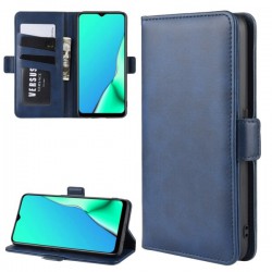 Θήκη Book Leather Wallet Alcatel 1S (2021) Card Holder Blue
