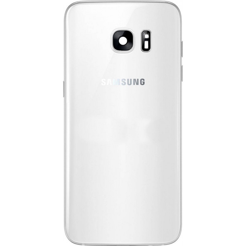Καπάκι Μπαταρίας Samsung Galaxy S7 SM-G930 White (Original) with Camera Glass