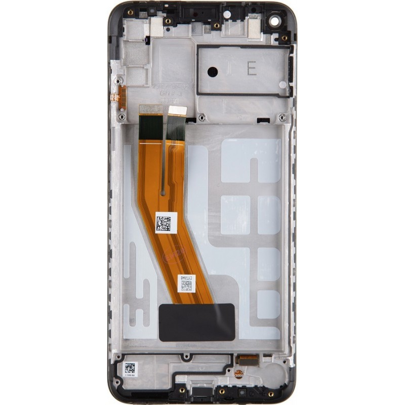 Οθόνη LCD & Μηχανισμός Αφής Samsung Galaxy M11 SM-M115 Black (Original) with Frame με 3 Χρόνια Εγγύηση