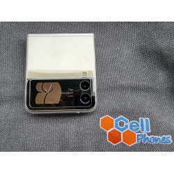 Θήκη PC Acrylic & Velvet Pouch Samsung Galaxy Z Flip4 5G SM-F721Clear