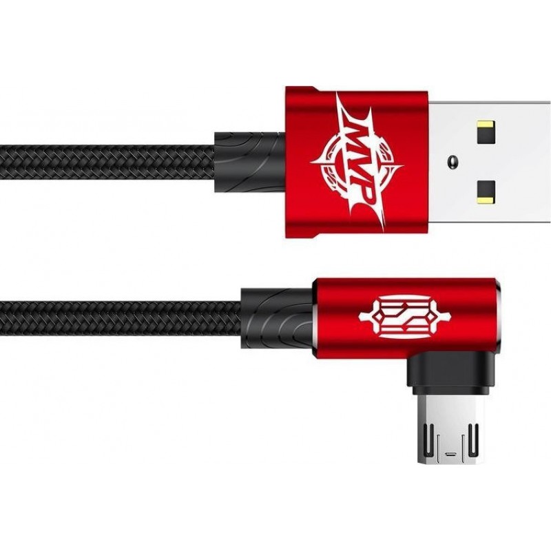 Καλώδιο Baseus Mobile Games USB to microUSB 2A 1m (CAMMVP-A09) Black