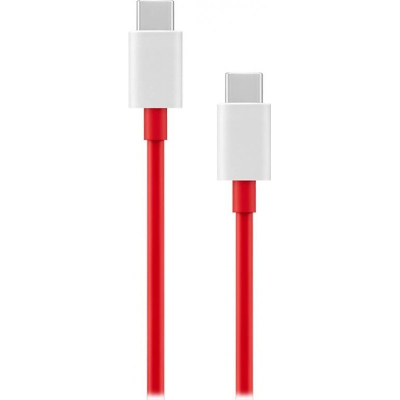 Καλώδιο Datacable OnePlus (D307) Fast Charge Type-C to Type-C 1m Red (Original )