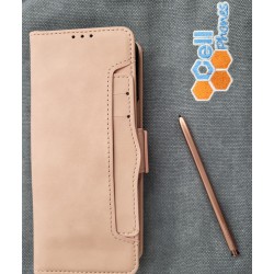 Θήκη Retro Pattern PU Leather & Velvet Pouch with Multi-Card Slot Samsung Galaxy Z Fold3 5G SM-F926 Pink Θήκη Retro Pattern PU Leather & Velvet Pouch with Multi-Card Slot Samsung Galaxy Z Fold3 5G SM-F926 Pink