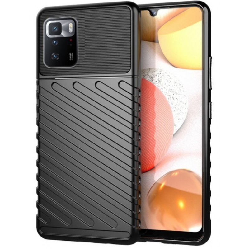 Θήκη TPU Nemo Armored Thunder Xiaomi  Poco X3 GT Black