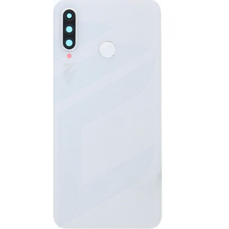 Καπάκι Μπαταρίας Huawei P30 Lite Pearl White (OEM) with Camera Holder