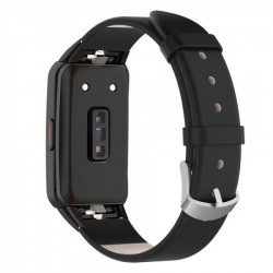 Ανταλλακτικό λουράκι Quickfit Genuine Leather Honor Band 6 Black