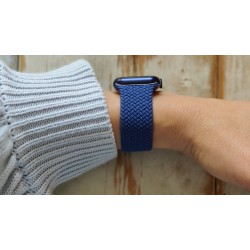Ανταλλακτικό λουράκι QuickFit Apple Watch 1/2/3/4/5/6/SE/7/8 (42/44/45/49mm) Braided Loop Blue