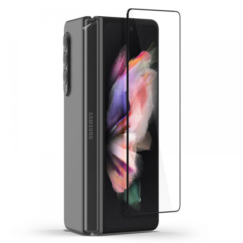 Γυαλί Προστασίας Spigen Glass FC & Hinge Film Samsung Galaxy Z Fold3 5G SM-F926B Full Screen Cover Black (AGL03732) Γυαλί Προστασίας Spigen Glass FC & Hinge Film Samsung Galaxy Z Fold3 5G SM-F926B Full Screen Cover Black (AGL03732)