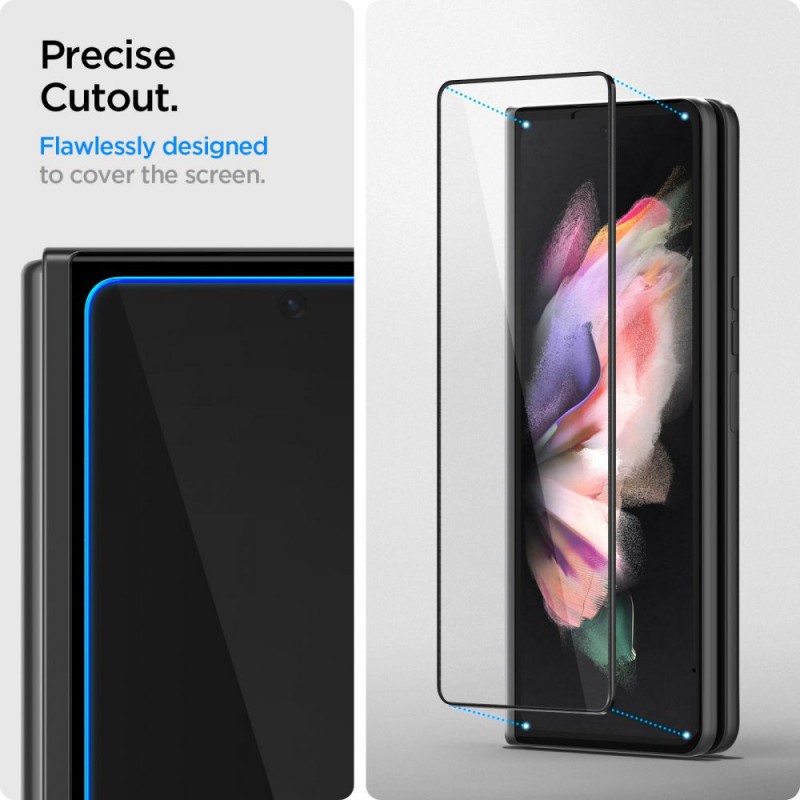 Γυαλί Προστασίας Spigen Glass FC & Hinge Film Samsung Galaxy Z Fold3 5G SM-F926B Full Screen Cover Black (AGL03732) Γυαλί Προστασίας Spigen Glass FC & Hinge Film Samsung Galaxy Z Fold3 5G SM-F926B Full Screen Cover Black (AGL03732)