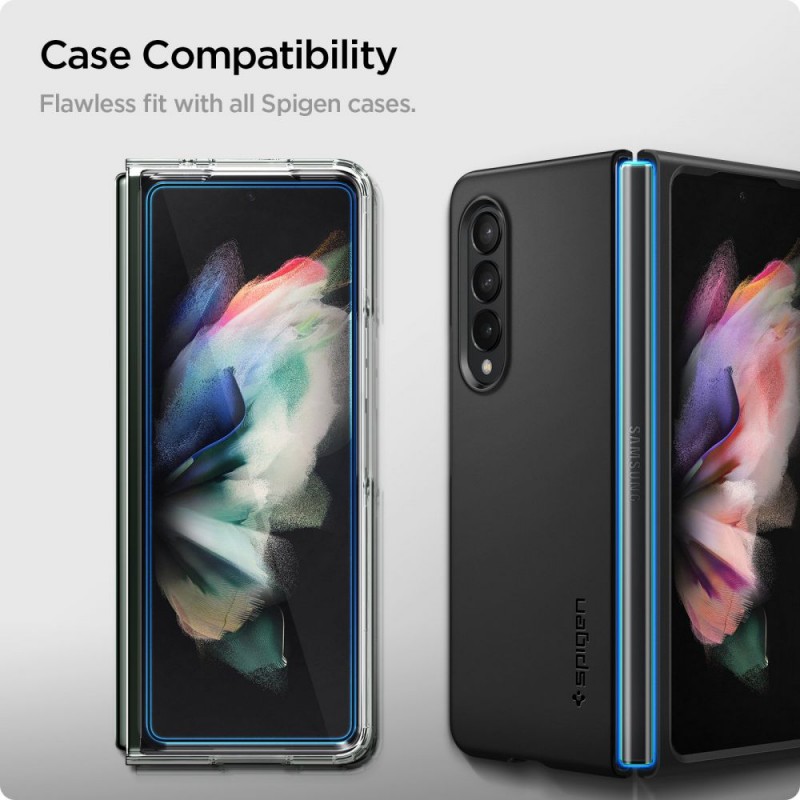 Γυαλί Προστασίας Spigen Glass FC & Hinge Film Samsung Galaxy Z Fold3 5G SM-F926B Full Screen Cover Black (AGL03732) Γυαλί Προστασίας Spigen Glass FC & Hinge Film Samsung Galaxy Z Fold3 5G SM-F926B Full Screen Cover Black (AGL03732)