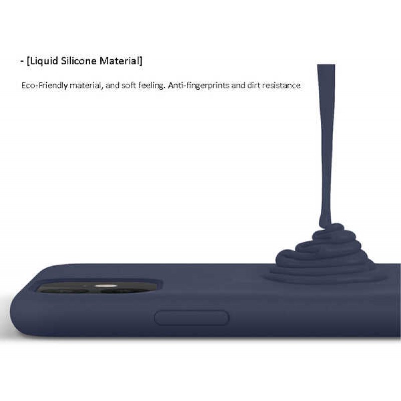 Θήκη Real Smooth Silicone Magsafe Apple iPhone 12 Pro Max (6.7") Blue