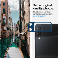 Γυαλί Προστασίας Spigen Glass FC & Hinge Film Samsung Galaxy Z Flip3 5G SM- F711B Full Screen Cover Black (AGL03155)