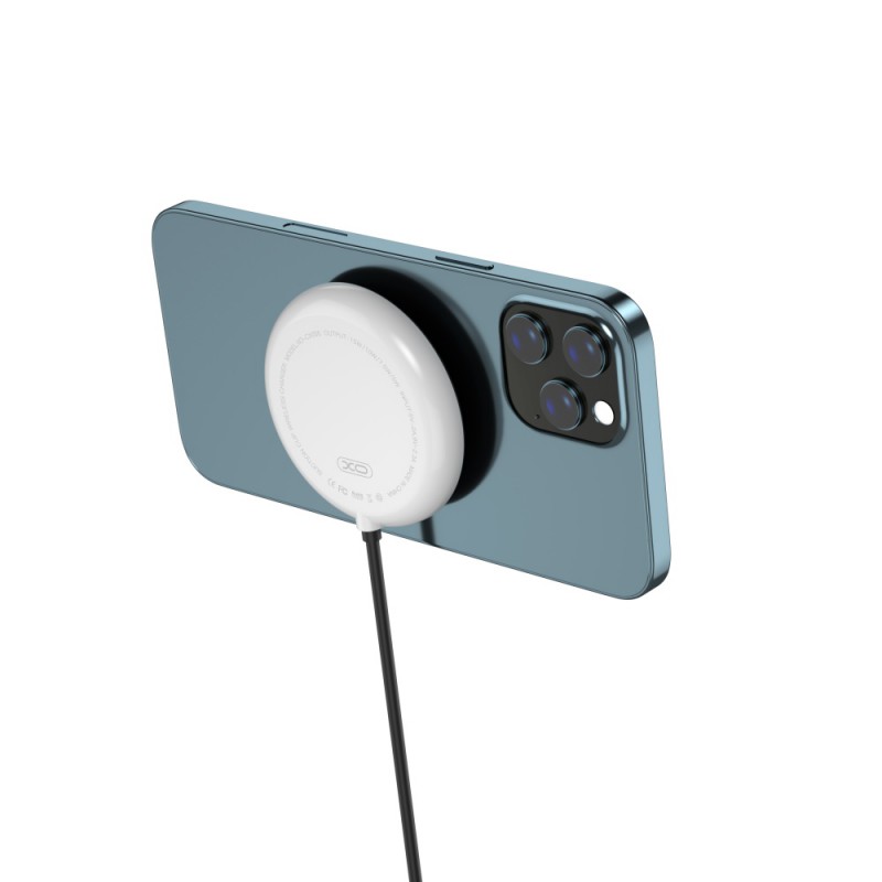 Ασύρματος Φορτιστής XO Wireless Charging Pad With Suction Cup Function 15W Black (CX006)