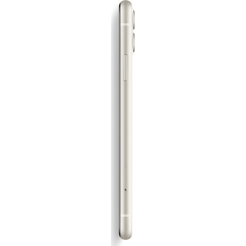 Apple iPhone 11 (6.1") (64GB/4GB) White Μεταχειρισμένο με 18 μήνες Εγγύηση 