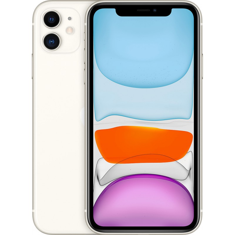 Apple iPhone 11 (6.1") (64GB/4GB) White Μεταχειρισμένο με 18 μήνες Εγγύηση 