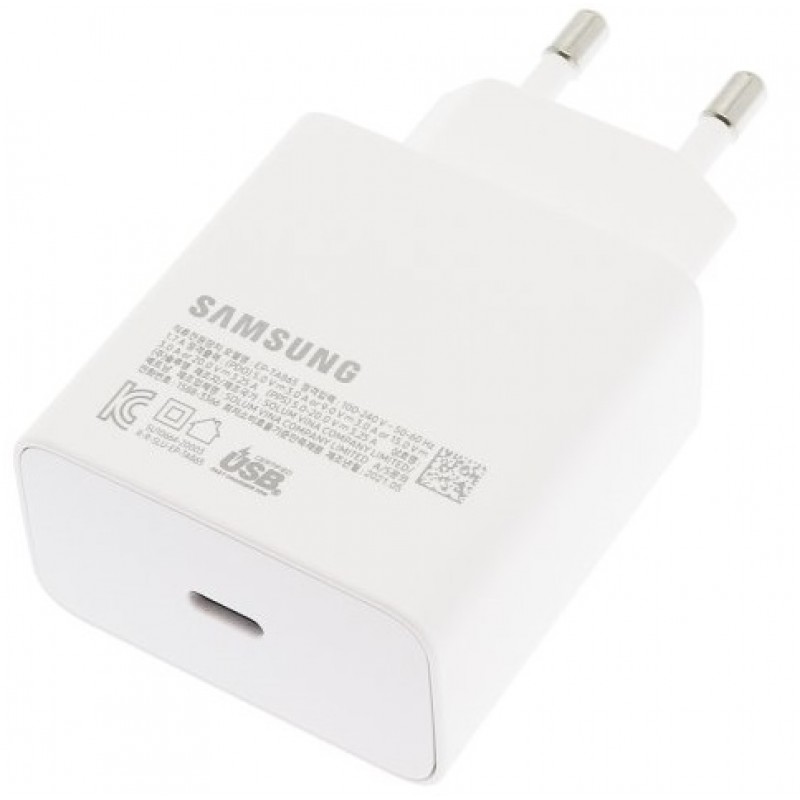 Φορτιστής Ταξιδιού Samsung Wall Adapter EP-TA865X Super Fast Charge 65W White (Original Bulk)