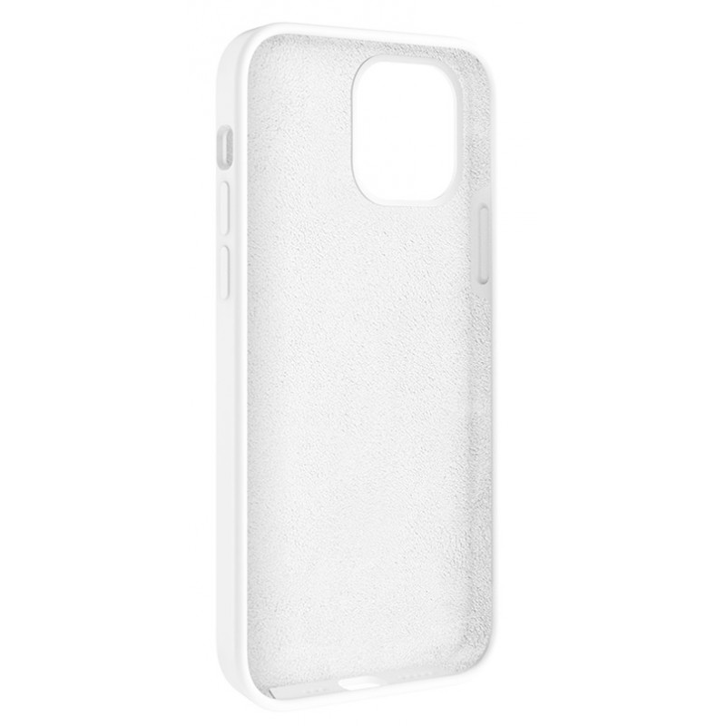 Θήκη Real Smooth Silicone Apple iPhone 13 Pro (6.1") White