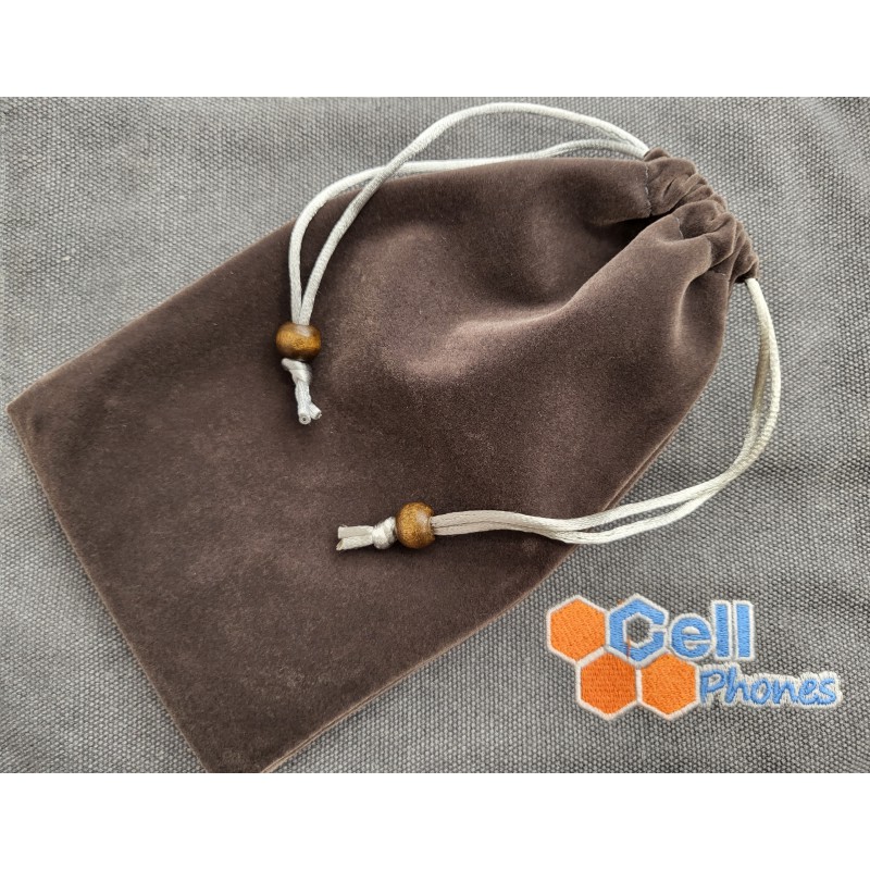 Θήκη TPU Cloth Pattern X Finger Ring & Velvet Pouch Apple iPhone 13 Pro Max ( 6.7") Grey