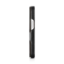 Θήκη iCarer Leather Wallet Apple iPhone 13 Pro (6.1″) Side-Open Black