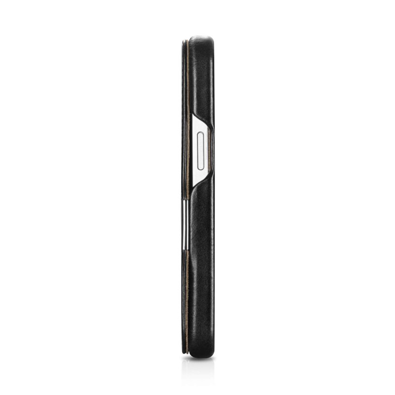 Θήκη iCarer Leather Wallet Apple iPhone 13 Pro (6.1″) Side-Open Black