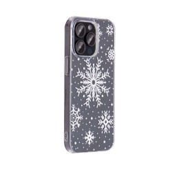 Θήκη TPU Forcell Winter Apple iPhone 13 Pro (6.1") Snowstorm Clear