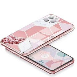 Θήκη TPU Forcell Marble Cosmo Apple iPhone 12 Mini (5.4") Pink