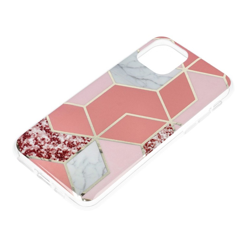 Θήκη TPU Forcell Marble Cosmo Apple iPhone 12 Mini (5.4") Pink