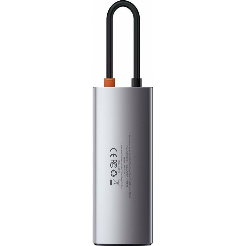 Αντάπτορας Baseus Multi-function Hub USB-C to 3xUSB + HDMI + USB-C for MacBook/PC Metal Gleam (CAHUB-CX0G) Αντάπτορας Baseus Multi-function Hub USB-C to 3xUSB + HDMI + USB-C for MacBook/PC Metal Gleam (CAHUB-CX0G)