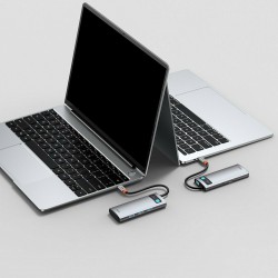 Αντάπτορας Baseus Multi-function Hub USB-C to 3xUSB + HDMI + USB-C for MacBook/PC Metal Gleam (CAHUB-CX0G) Αντάπτορας Baseus Multi-function Hub USB-C to 3xUSB + HDMI + USB-C for MacBook/PC Metal Gleam (CAHUB-CX0G)