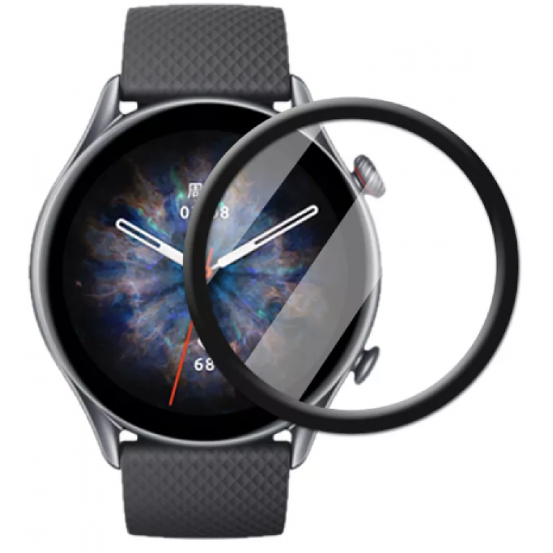 Μεμβράνη Προστασίας PET Xiaomi Amazfit GTS 3 Pro AntiCrash / Antishock Black