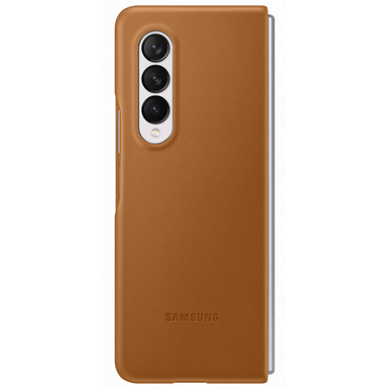 Θήκη Samsung Galaxy Z Fold3 5G SM-F926 Leather Cover EF-VF926LAEGWW Camel (Original)