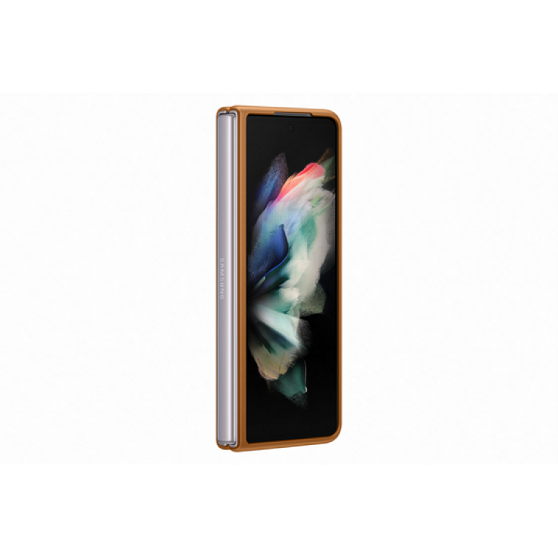 Θήκη Samsung Galaxy Z Fold3 5G SM-F926 Leather Cover EF-VF926LAEGWW Camel (Original)