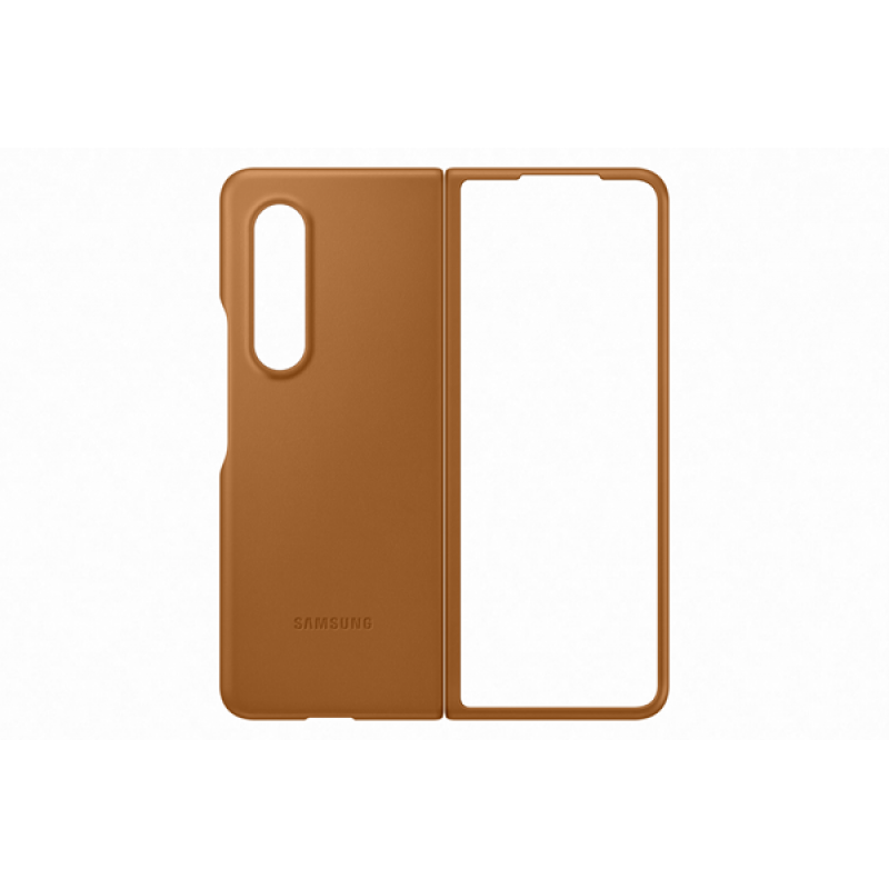 Θήκη Samsung Galaxy Z Fold3 5G SM-F926 Leather Cover EF-VF926LAEGWW Camel (Original)