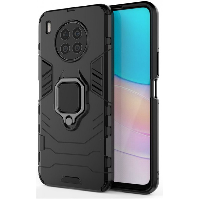 Θήκη Ring Armor Magnetic Stand Huawei Nova 8i/Honor 50 Lite Shockproof Black