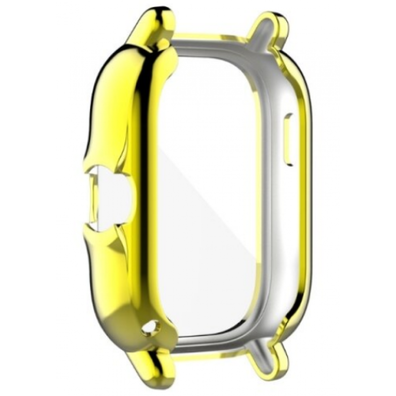 Θήκη Electroplated TPU Full Screen Cover Amazfit GTS 3 Gold