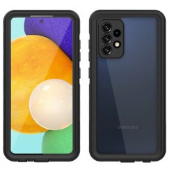 Αδιάβροχη θήκη Redpepper Samsung Galaxy A52/A52 5G SM-A525/SM-A526 Shockproof/Waterproof Black/Clear