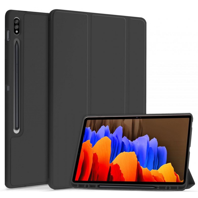 Θήκη Smartcover Samsung Galaxy Tab S7+ Plus/S8+ Plus/S7 FE 12.4'' T970-T976//T730 Black