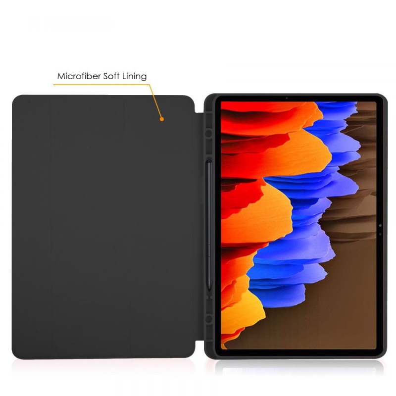 Θήκη Smartcover Samsung Galaxy Tab S7+ Plus/S8+ Plus/S7 FE 12.4'' T970-T976//T730 Black