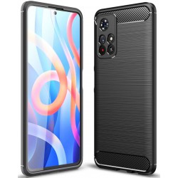 Θήκη Tech-Protect TPU Carbon Fiber Brushed Xiaomi Note 11 5G/Note 11T 5G/Poco M4 Pro 5G Black Θήκη Tech-Protect TPU Carbon Fiber Brushed Xiaomi Note 11 5G/Note 11T 5G/Poco M4 Pro 5G Black