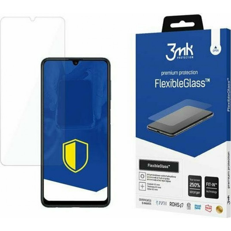 Γυαλί Προστασίας 3MK Samsung Galaxy M32 5G SM-M326B HardGlass Max Fingerprint 9H AntiCrash / AntiShock  