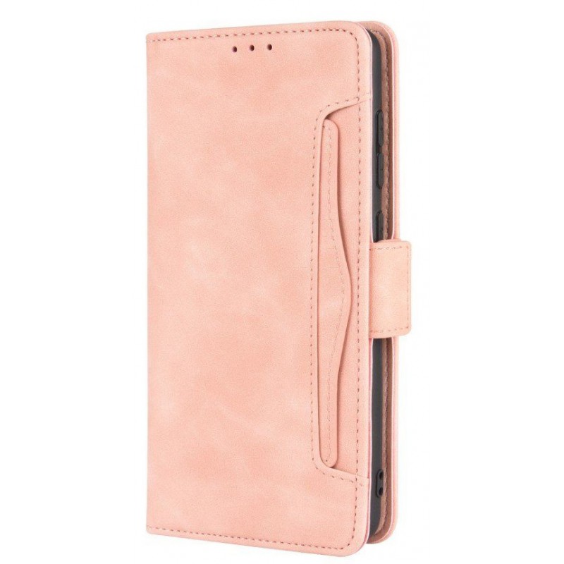 Θήκη Card Pocket Leather Wallet Samsung Galaxy A22 4G/M32 4G/M22 4G SM-A225/M325/M225F Pink