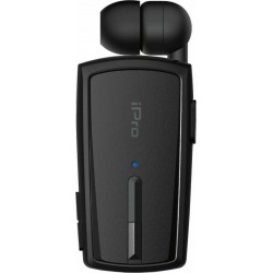 Ακουστικό Bluetooth iPro RH120 Retractable Black