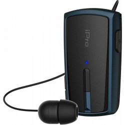 Ακουστικό Bluetooth iPro RH219s Retractable Black/Blue