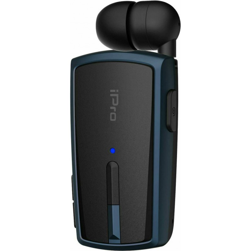 Ακουστικό Bluetooth iPro RH219s Retractable Black/Blue