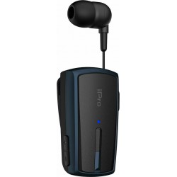 Ακουστικό Bluetooth iPro RH219s Retractable Black/Blue